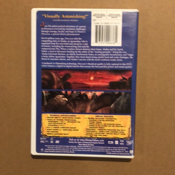 Walt Disney Dinosaur DVD - Picture 3 of 3